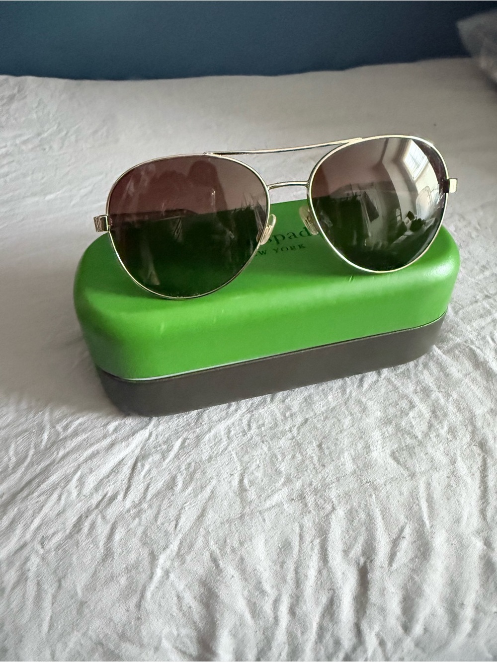 NWT Kate Spade New York Averie/S Aviator Sunglasses